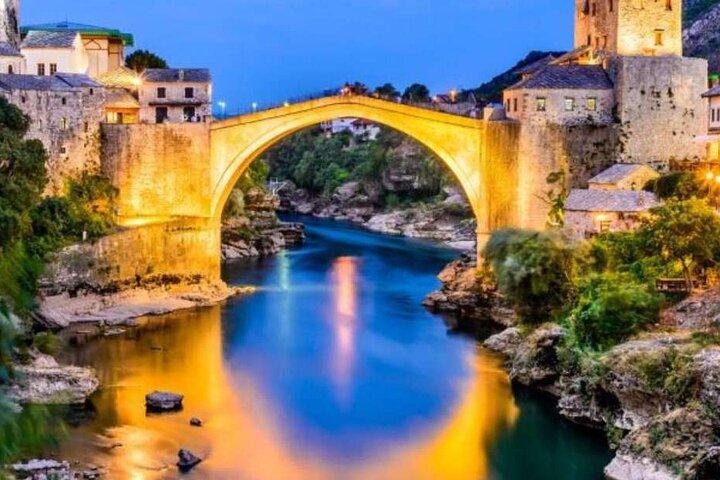 Tour privato delle cascate da Dubrovnik a Mostar e Kravice
