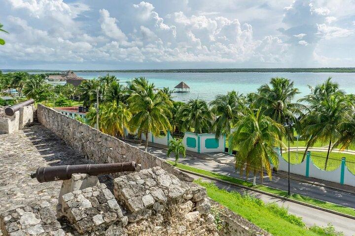 Aventure combinée avec le fort de Bacalar et le lagon bleu