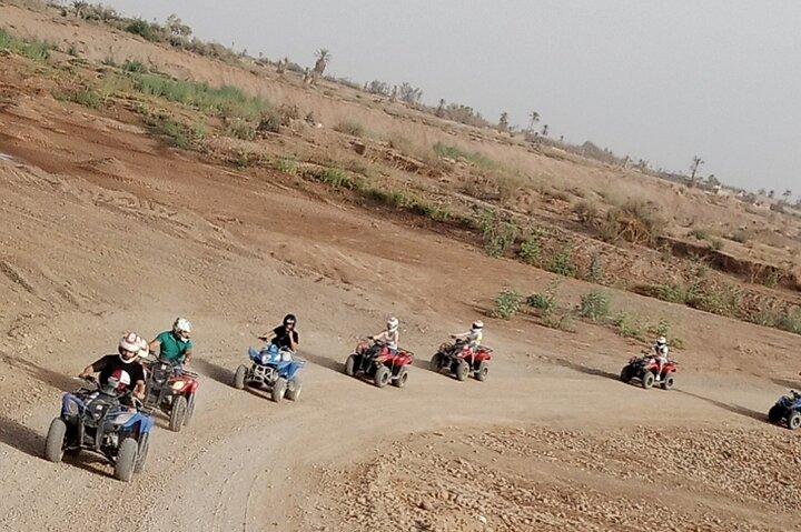 Desert Thrills: Quad Biking Adventures in Palmeraie Marrakech