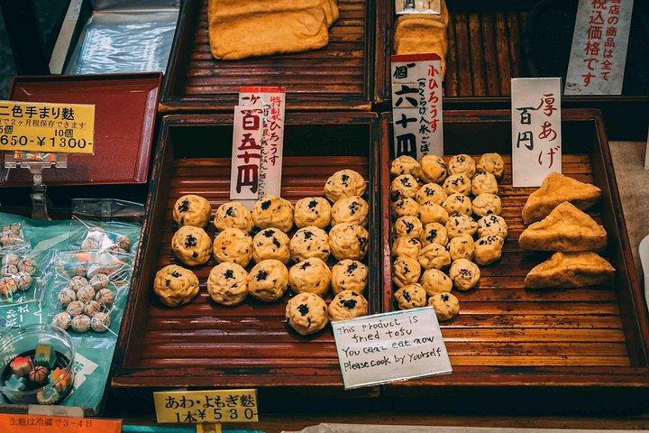 Lunchtour op de Nishiki-markt