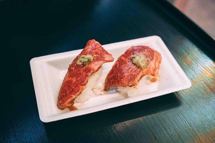 Lunchtour op de Nishiki-markt