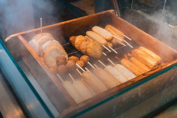 Lunchtour op de Nishiki-markt