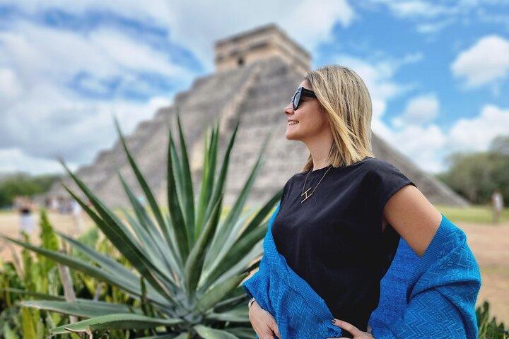 Excursión a Chichén Itzá, Cenote y Valladolid con tequila y almuerzo