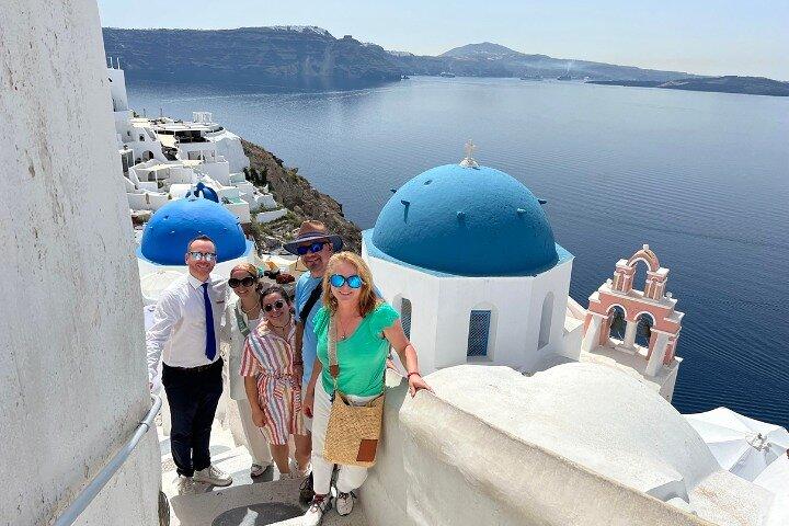 Santorini : Tour turístico por la isla de medio día
