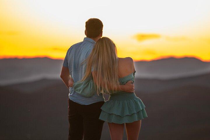 Romantisk picknick Date Night i Las Vegas Mountains