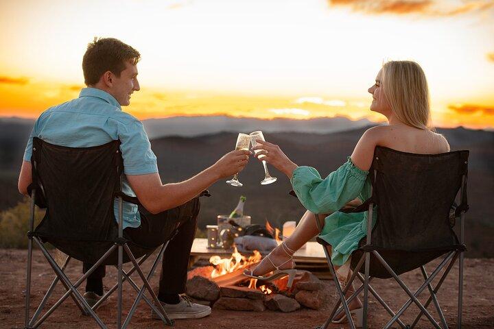Romantisk picknick Date Night i Las Vegas Mountains