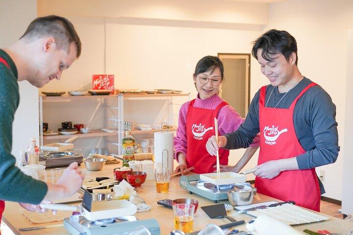 東京和食4時間料理教室：市場から食卓へ