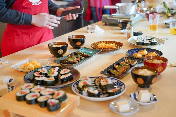 Tokyo Washoku 4 - hora Classe de Cozinha: Do Mercado à Mesa