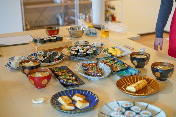 東京和食4時間料理教室：市場から食卓へ