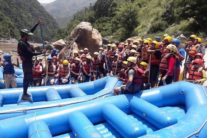 Rafting sul fiume Trishuli