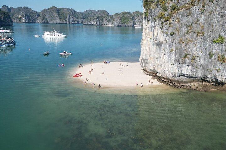 2-tägige private Tour in der Lan Ha Bay-Kreuzfahrt mit Cat Ba Expedition
