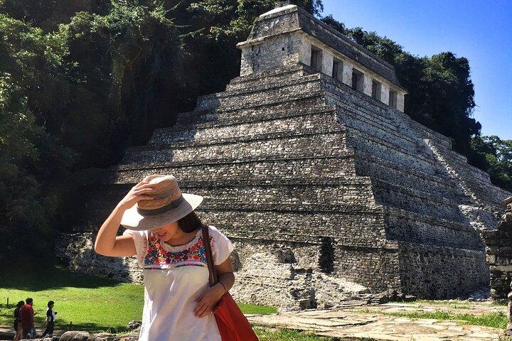 Tour na Zona Arqueológica de Palenque com guia incluído