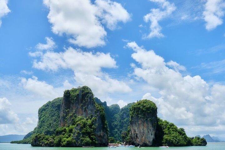 Viagem de um dia à Ilha James Bond com canoagem no mar