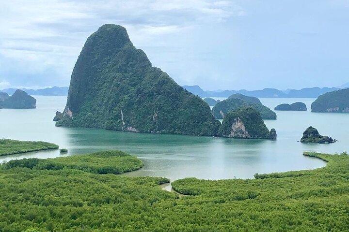 Viagem de um dia à Ilha James Bond com canoagem no mar
