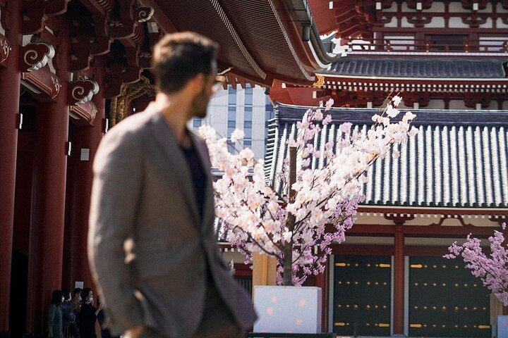 Privéfotowandeling door Asakusa