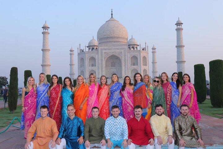 Taj Mahal Sunrise Private geführte Tour mit Highlights der Stadt Agra