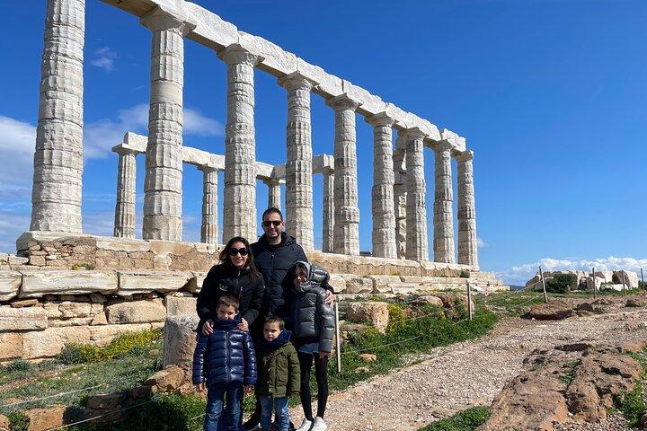 Halvdags privat tur til Cape Sounion og Poseidons tempel