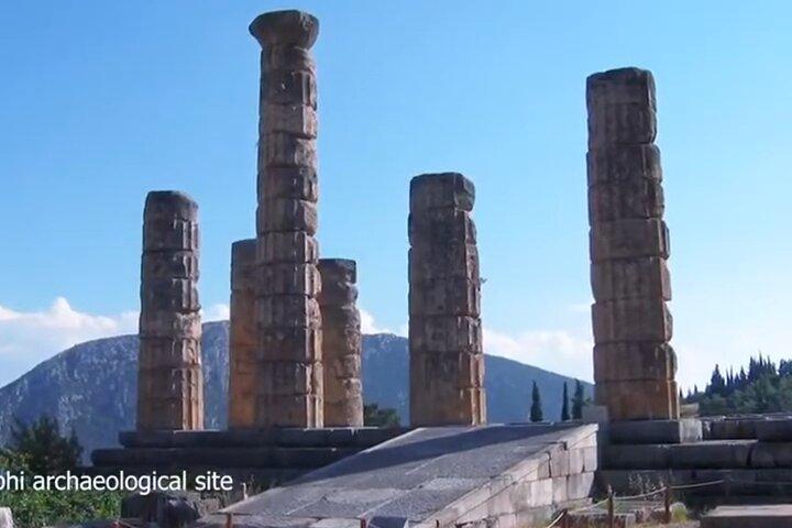 Privé Delphi tour met een Pickup (optioneel Thermopylae)