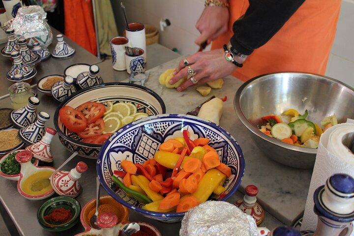 Corso di cucina marocchina di 3 ore a Marrakech