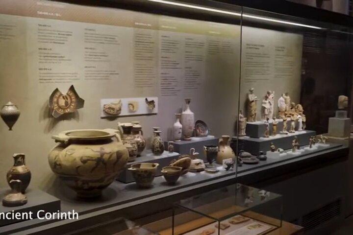 聖書の使徒パウロが古代コリントに足を踏み入れる。