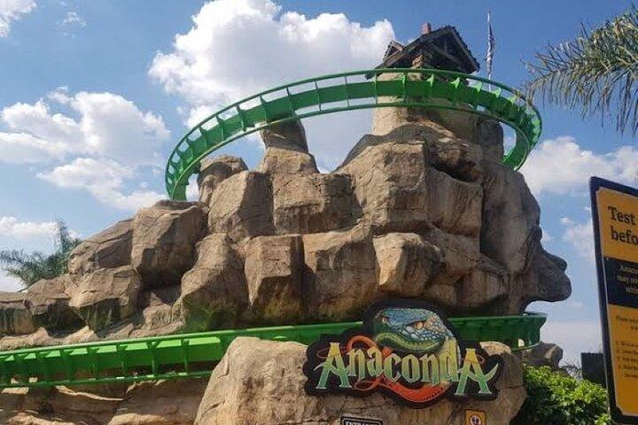 Gold reef city amusement park and mine tour