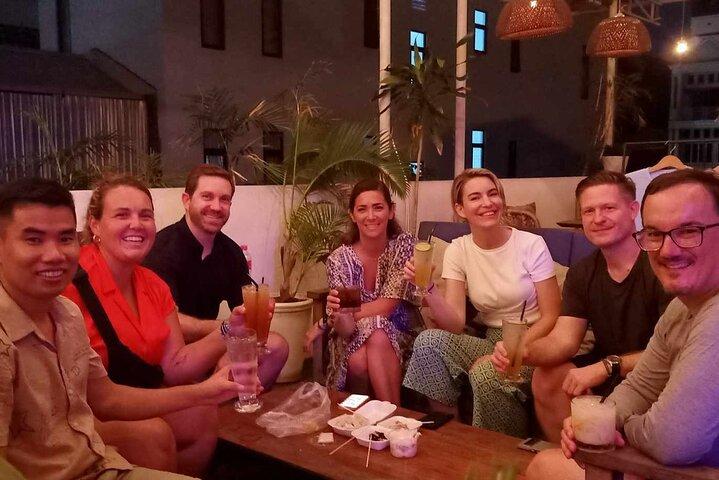 Kvällsmattur med Tuk-Tuk i Phnom Penh