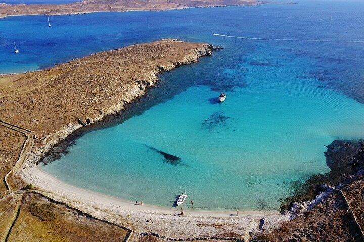 ミコノスからの終日デロスとレニア島クルーズ