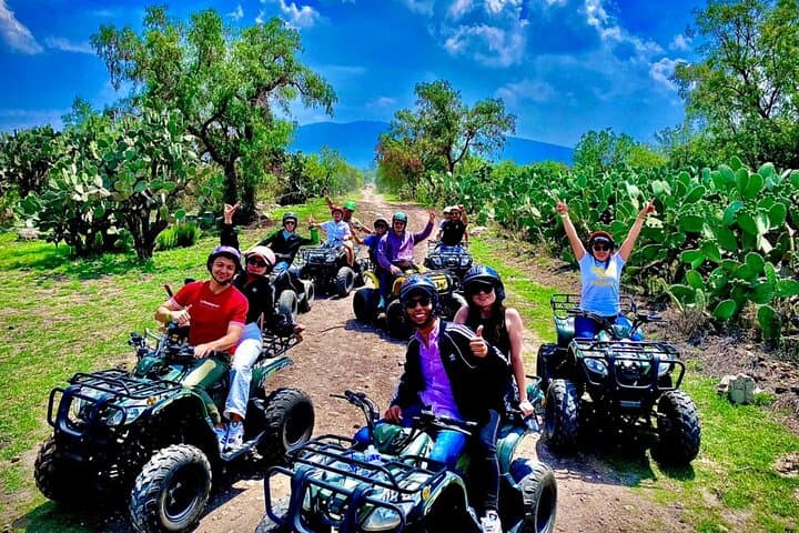 Adventure Tour through Teotihuacan on ATV
