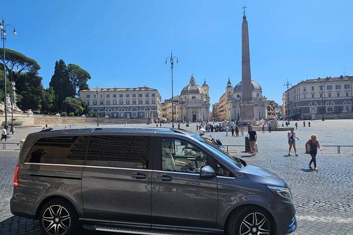Limousine de luxe privée abordable de Rome à Positano