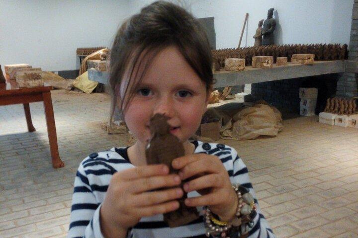 Privat Terracotta Army Tour med børnesjov: Figurfremstilling + VR