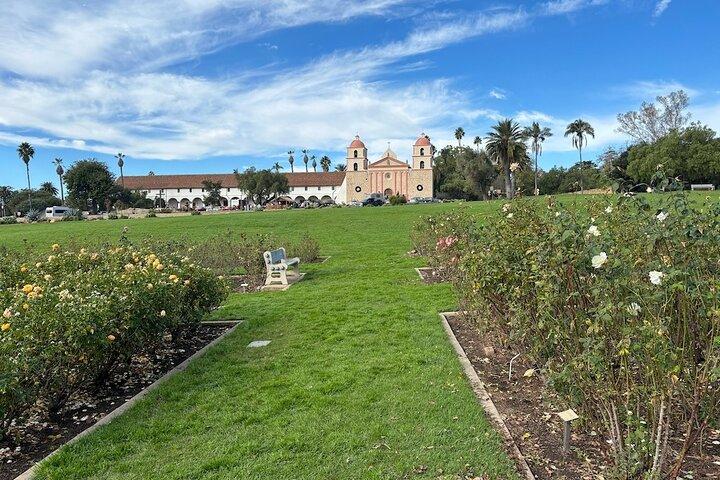 Visite guidée privée à Santa Barbara en vélos électriques