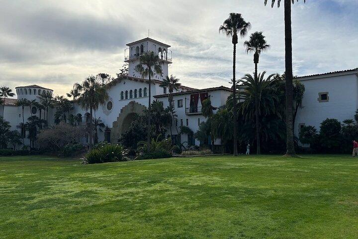 Visite guidée privée à Santa Barbara en vélos électriques