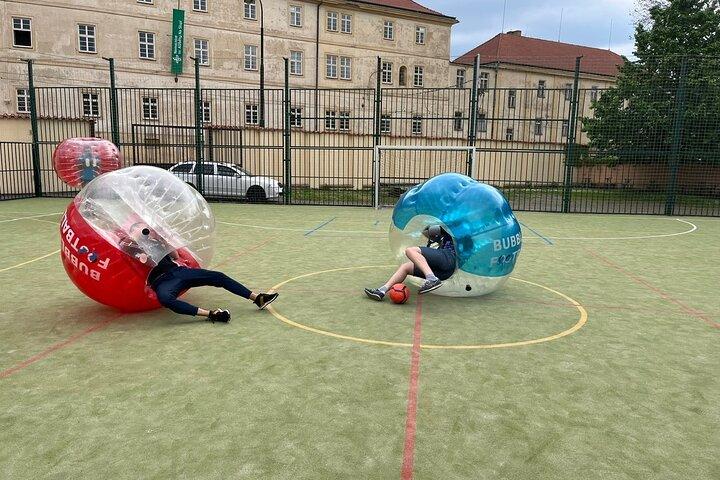 Privé-bubbelvoetbalactiviteit in Praag
