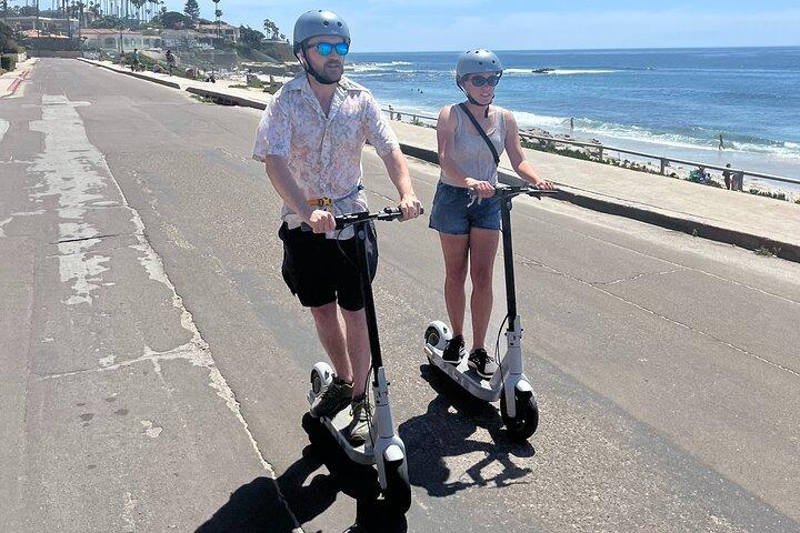 La Jolla E-Scooter-tur med billeder inkluderet