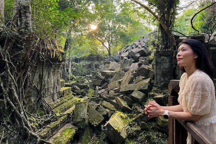 シェムリアップから：アンコール ワットと水上村 3 日間旅行