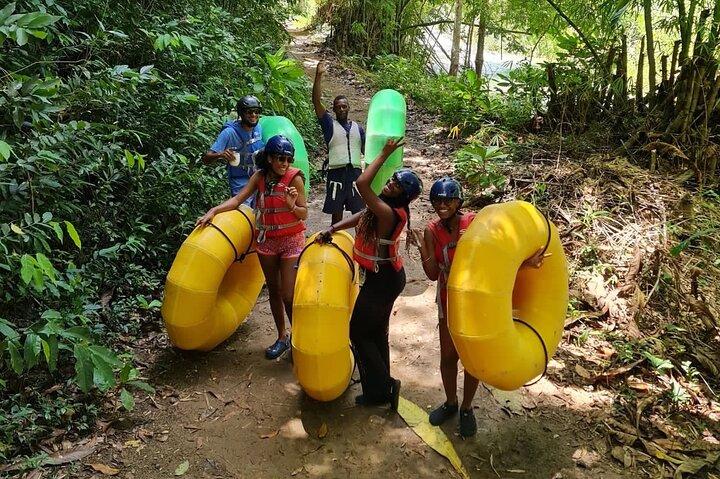 River Tubing, Dunns River Falls & ZipLine tour from Montego Bay