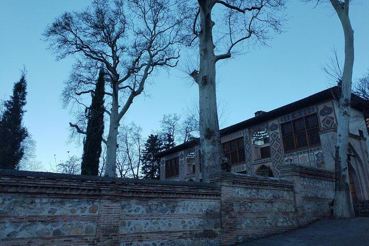Privat fuld dag Sheki Heritage og Silk Road tur