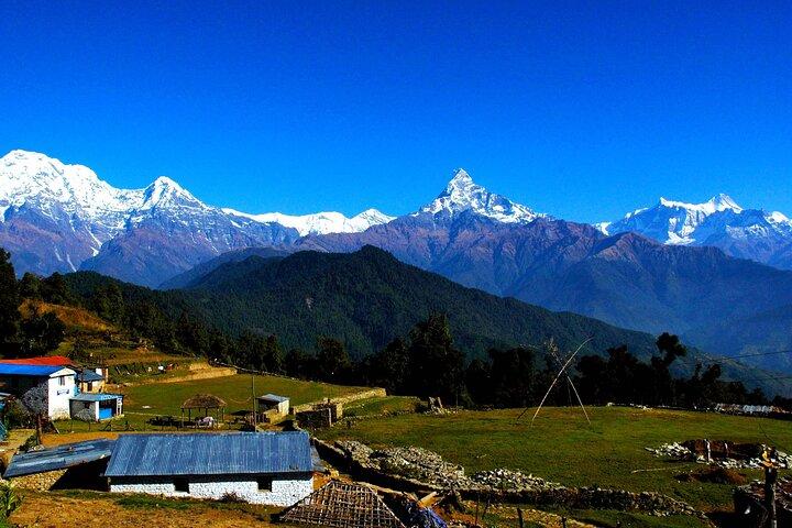 De Katmandu: 4 dias de caminhada de acampamento até Australian Camp e Dhampus