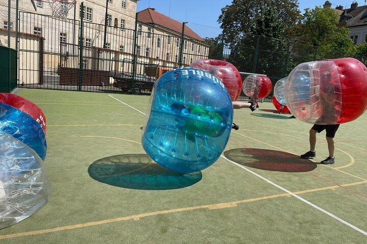 Privé-bubbelvoetbalactiviteit in Praag