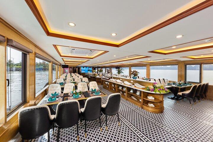 Ha Long Bay Day Tour med 5-stjärnig Heritage Luxury Cruise från Hanoi