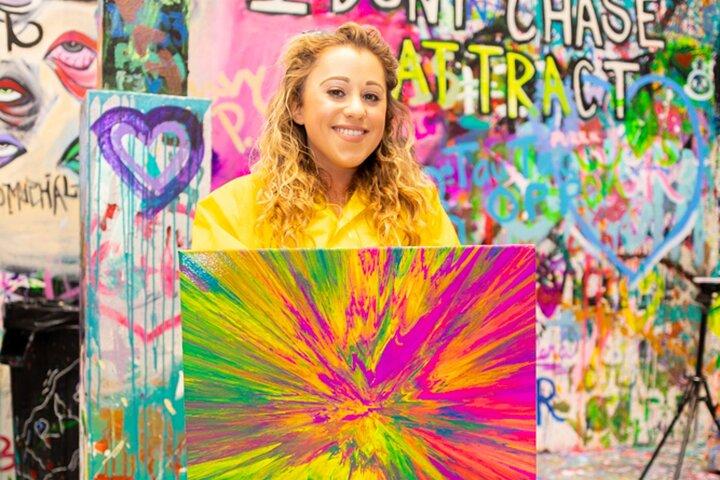 Privat skyde- og spinning DIY-malerkurs i Chicago
