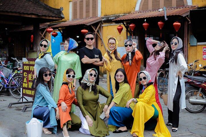 Professionele fotografietour Optionele Ao Dai-jurk in Hoi An