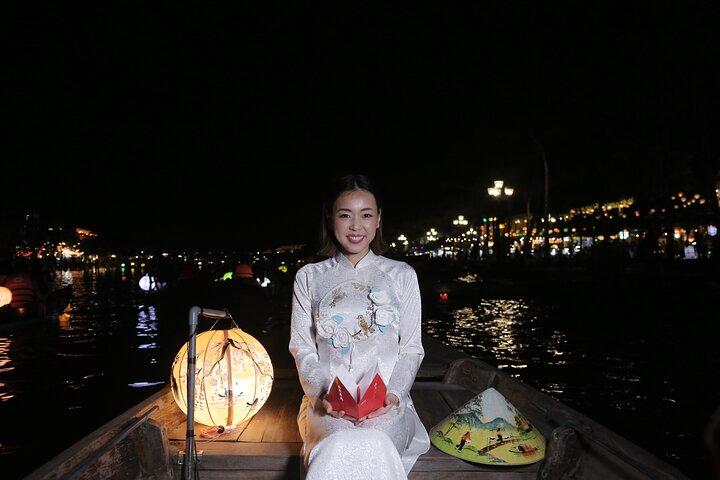 Professionele fotografietour Optionele Ao Dai-jurk in Hoi An