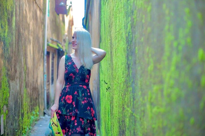 Professionele fotografietour Optionele Ao Dai-jurk in Hoi An