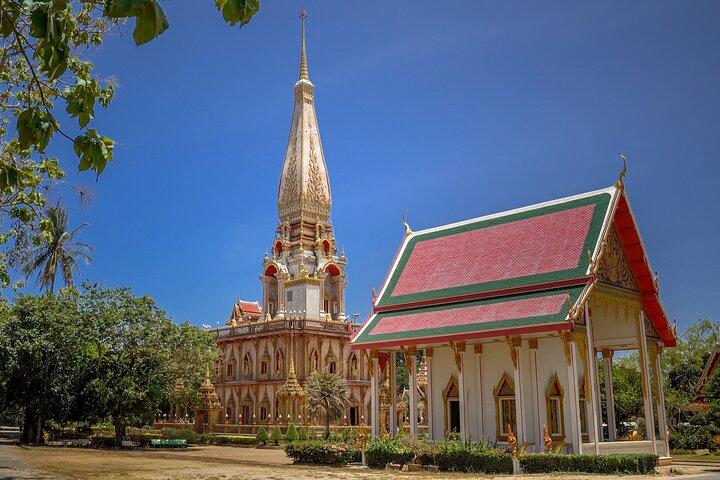 Phuket: Wat Chalong, Karon Viewpoint en oude binnenstad met gids