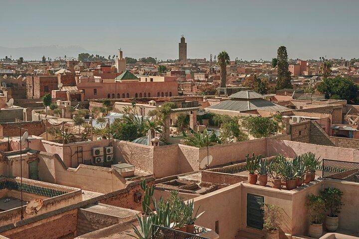 Tour privado por la ciudad de Marrakech con recogida en el hotel y guía : Medina&Souks