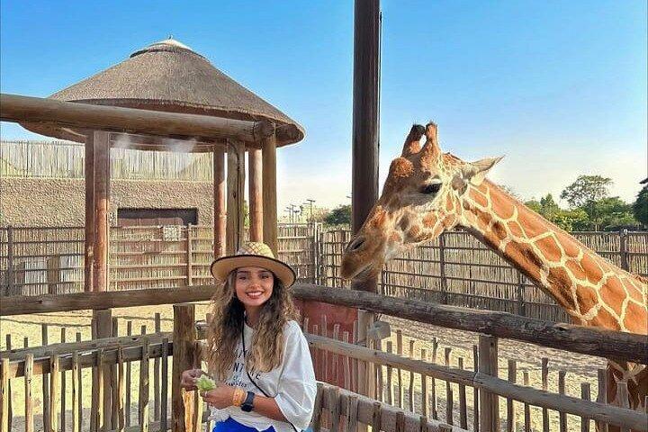 Dubai Safari Park com embarque e desembarque