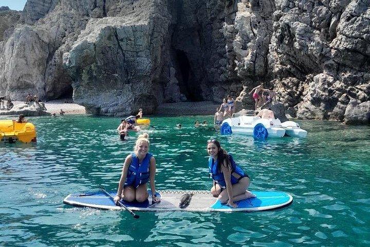 Kayaking at Traounou Caves