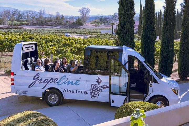 Temecula Valley Afternoon Wine Tour com degustações e tabuleiro de queijo