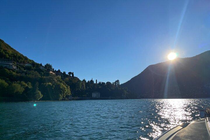 Excursion privée en bateau d'une heure sur le lac de Côme